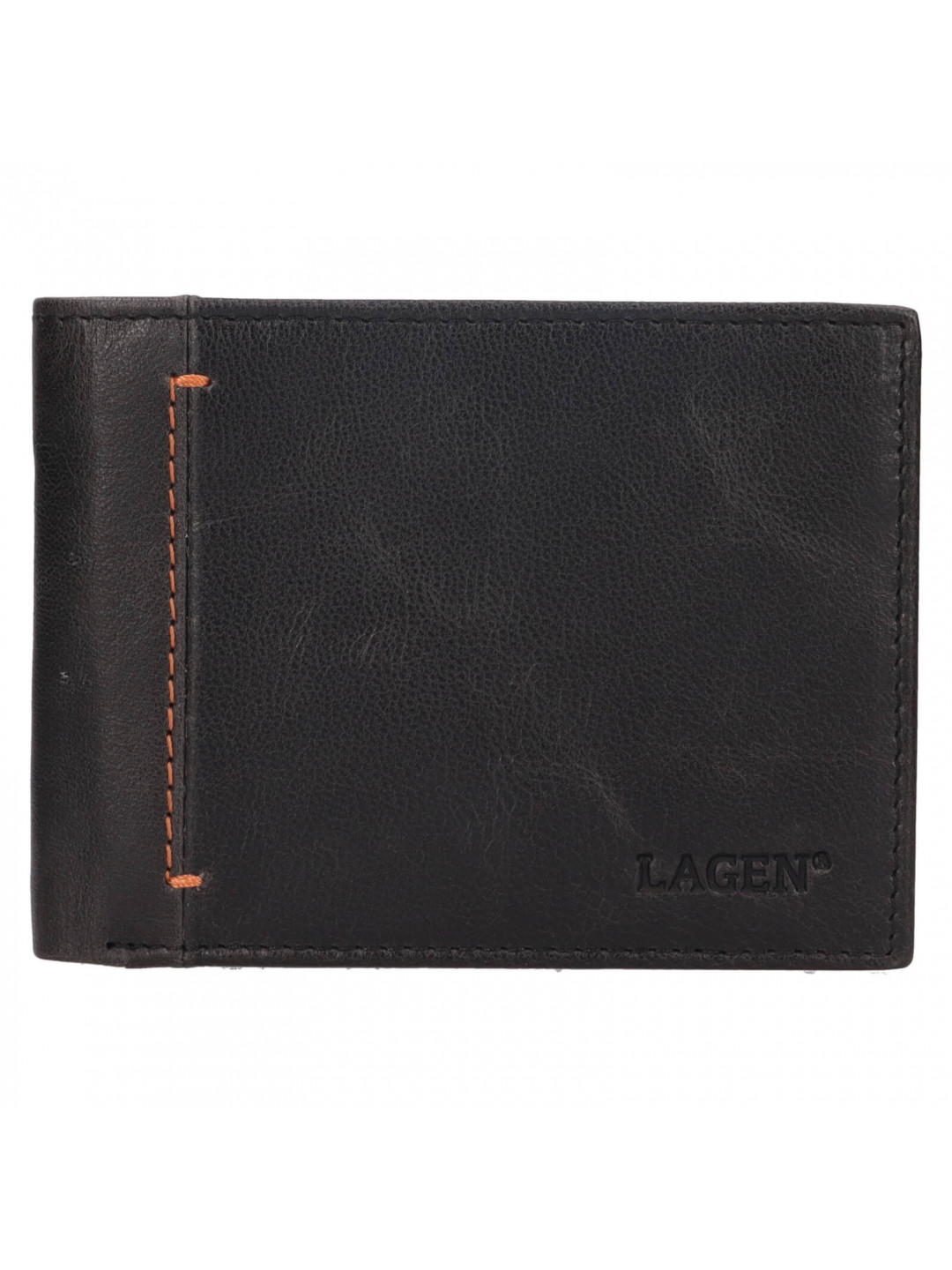 Pánská kožená peněženka Lagen Eloi – černá